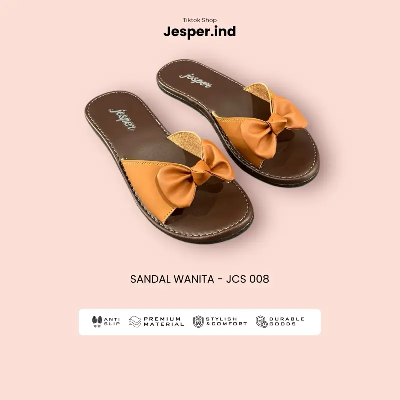 Sandal wanita slop anti slip JCS 008-009-010-011