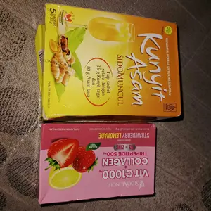 C+Collagen - Minuman Collagen Tripeptide 500mg + Vit C 1000mg untuk Kesehatan Kulit dan Imunitas