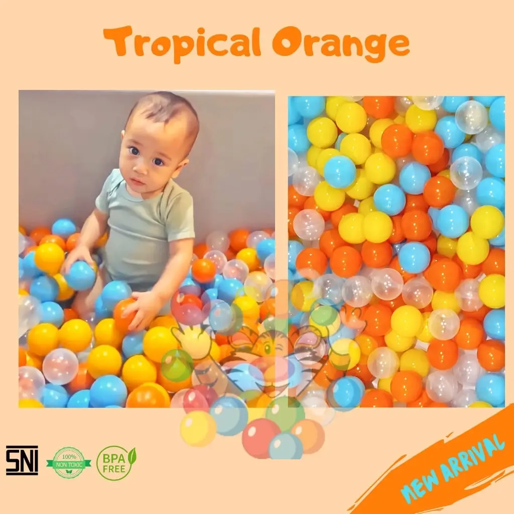 Mandi Bola Cipung SNI Premium High Quality tenda keranjang mainan anak