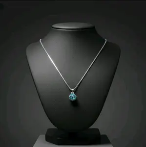 Set Perhiasan Wanita Liontin Set Permata RED DLL Anti Karat Tidak Luntur Kalung Titanium Pria Wanita Perak Rantai Stainless