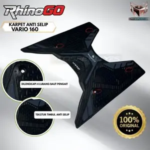 RhinoGo- karpet alas kaki Honda Vario 160cc 2022 2025 CBS-ABS original anti selip tebal kualitas premium