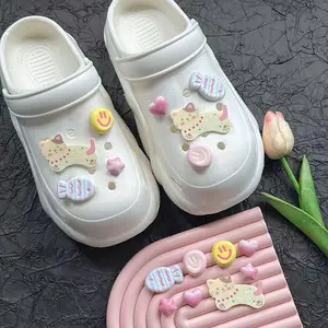 Hiasan sandal paling banyak dipilih tahun 2026, Aksesoris sepatu DIY, Hiasan sepatu mudah dipasang, Hiasan sepatu lucu.
