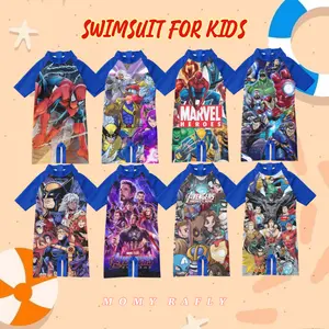Baju Renang Anak Motif Laki Laki Karakter Usia 1-8 Tahun