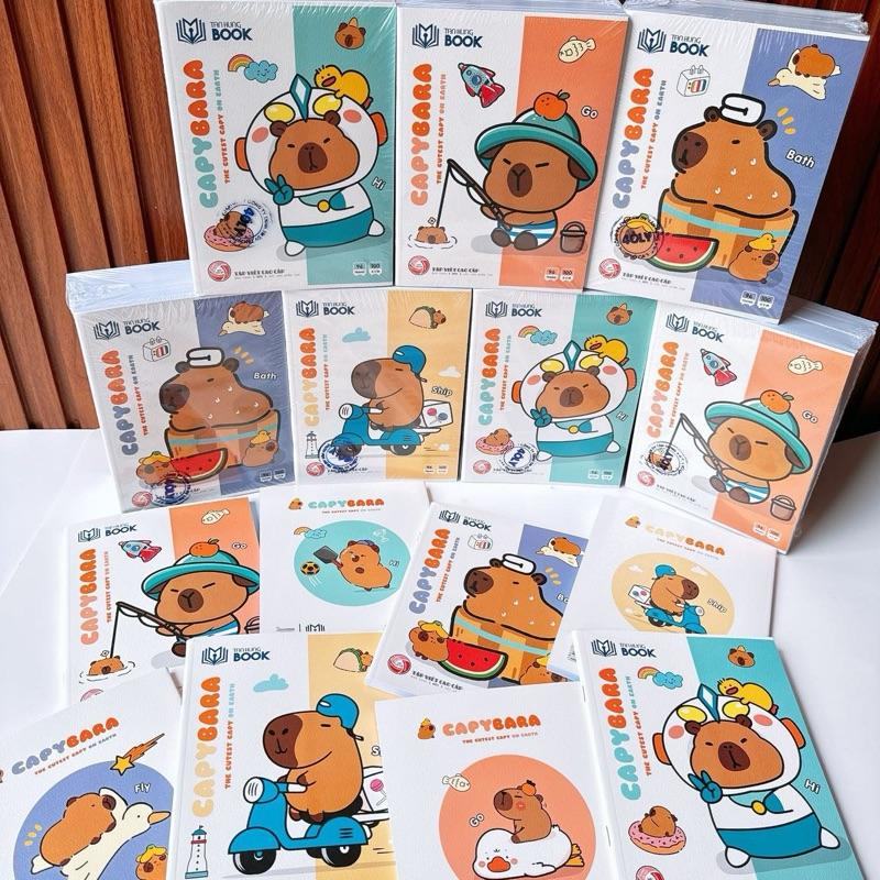 ️*MUA 10 TẶNG 10* Quyển CAPYBARA - 100GSM CHO TIỂU HỌC DÀY KHÁNG LEM