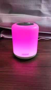 Product Review of 【BISA COD】ACOME IOT Lampu Smart Lembut Melindungi Mata Multicolor 16 Juta Warna Cold Light Warm Light RGB Light Lampu Tidur Pintar Lampu from K**g 0