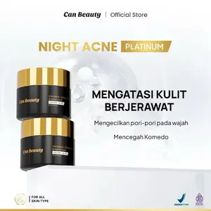 NIGHT ACNE CAN BEAUTY BPOM HALAL