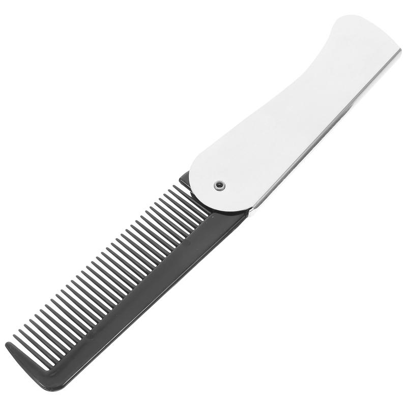 Product Introduction of Hair Salon Comb Folding Comb Travel Comb Hair Comb for Travel Foldable Comb Gift Haircare Heatless Daily Durable Stainless 6