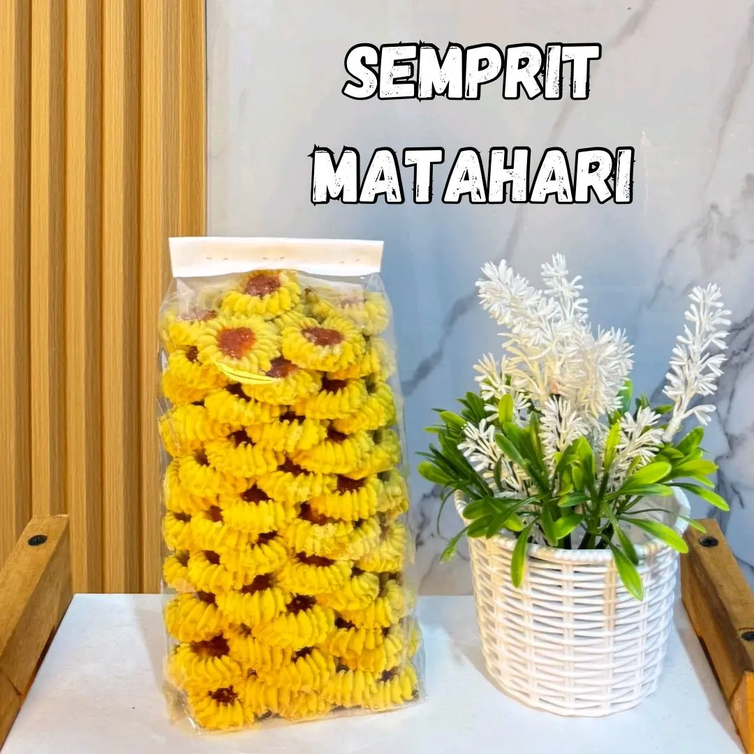 Kue Semprit Matahari | Fasya Cake | Dengan selai nanas