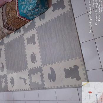 Product Review of Matras Eva  Alas Puzzle Alas Lantai Lembut 30x30cm Evamat Matras Soft Matras Bermain dan Olahraga 034-4 from M**s 1