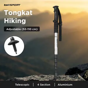 TaffSPORT Tongkat Hiking Telescopic Trekking Pole Aluminium 110cm - X-110