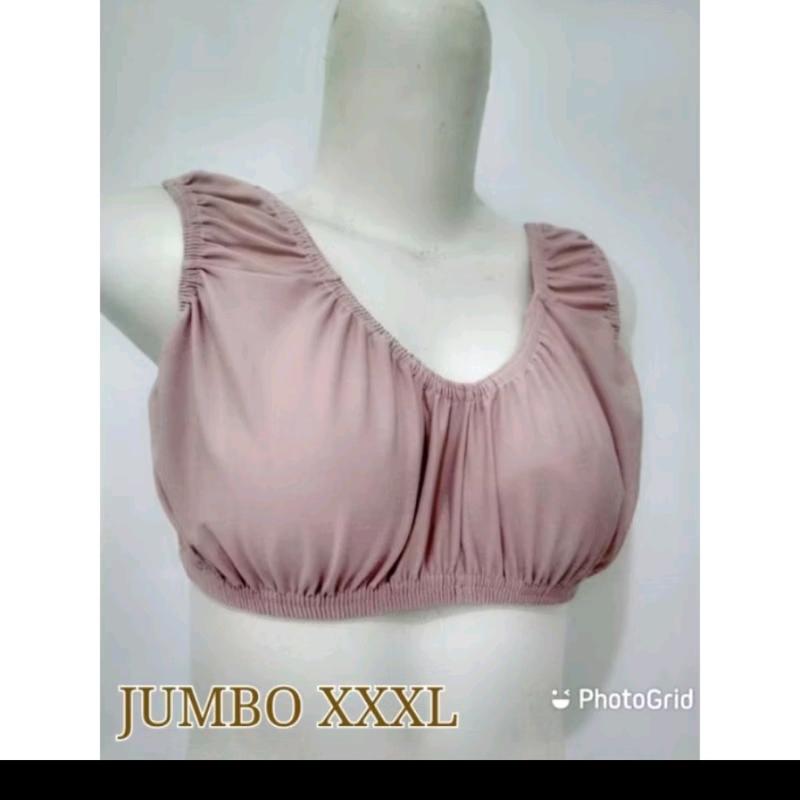 isi 5pcs Super JUMBO BB 80-140 kg,MINISET DEWASA,MINISET BUSUI Wanita Katun BH Cantik bra cup besar tanpa kawat Cewek 5