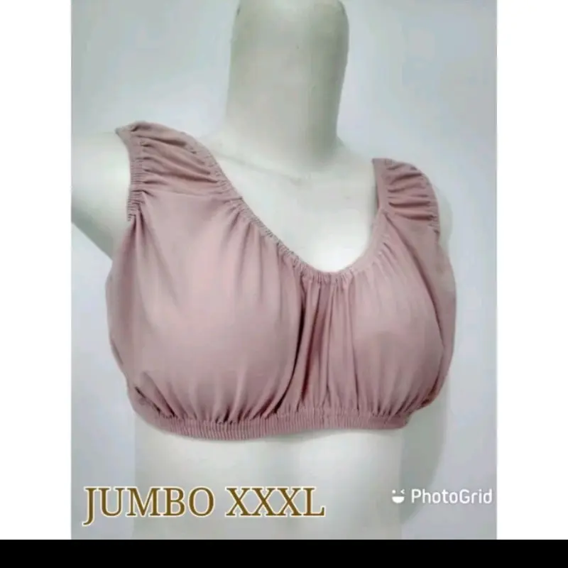 isi 5pcs Super JUMBO BB 80-140 kg,MINISET DEWASA,MINISET BUSUI Wanita Katun BH Cantik bra cup besar tanpa kawat Cewek 5