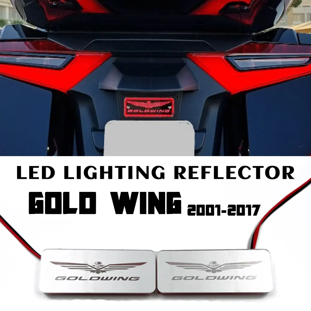 2001 - 2017 GOLDWING LED Lighting Reflector for HONDA Goldwing GL1800 Front Reflector Decoration GOLD WING Decorative Lights