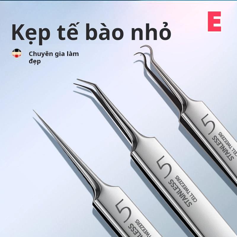  Bộ Dụng Cụ Loại Bỏ Mụn Đầu Đen Bằng Thép Không Gỉ Chuyên Nghiệp Bao Gồm Máy Chiết Xuất Mụn Đầu Đen Nhíp Và Kim Nặn Mụn Thích Hợp Sử Dụng Trong Spa Và Thẩm Mỹ Viện Trên Khuôn Mặt 