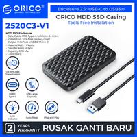Gambar ORICO HDD SSD Casing / Enclosure 2.5" USB-C to USB3.0 - 2520C3-V1 - Putih, 2520C3-V1 dari ORICO INDONESIA Official Shop Kota Administrasi Jakarta Utara 1 Tokopedia