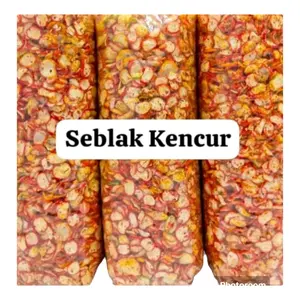 Kerupuk Seblak Kerupuk Bawang Krupuk Exstra Pedas Daun Jeruk 1kg Cikruh  Bumbu Melimpah Snack Food Cemilan