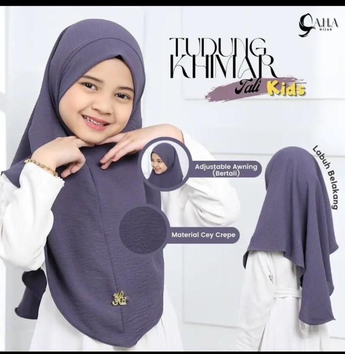 Product Introduction of TUDUNG SARUNG BUDAK KHIMER KANAK KANAK Hijab Hijau Merah 3
