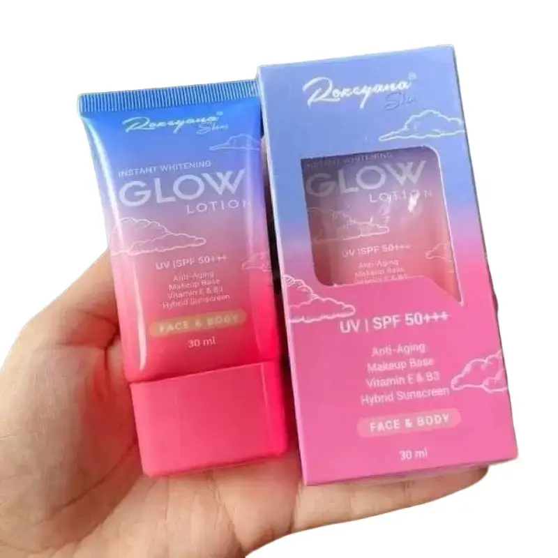 Rozeyana SPF50 Glow Sunscreen with Anti-Aging Benefits and Makeup Base