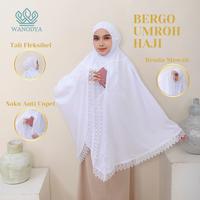 Gambar WANODYA - Bergo Umroh dan Haji Anti Copet / Bergo Katun Premium Khusus Umroh dan Haji - Putih dari Wanodya Indonesia Official_NEW Kab. Tasikmalaya 1 Tokopedia