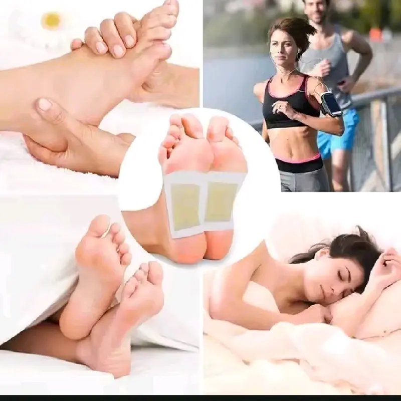PROMO TERBATAS 1 Box Isi 10 Pcs - Kinoki Detox Kaki Import Asli / Kinoki Gold White Koyo Kaki Ampuh Hilangkan Racun Dalam Tubuh / Kinoki Koyo Untuk Asam Urat Patch 5