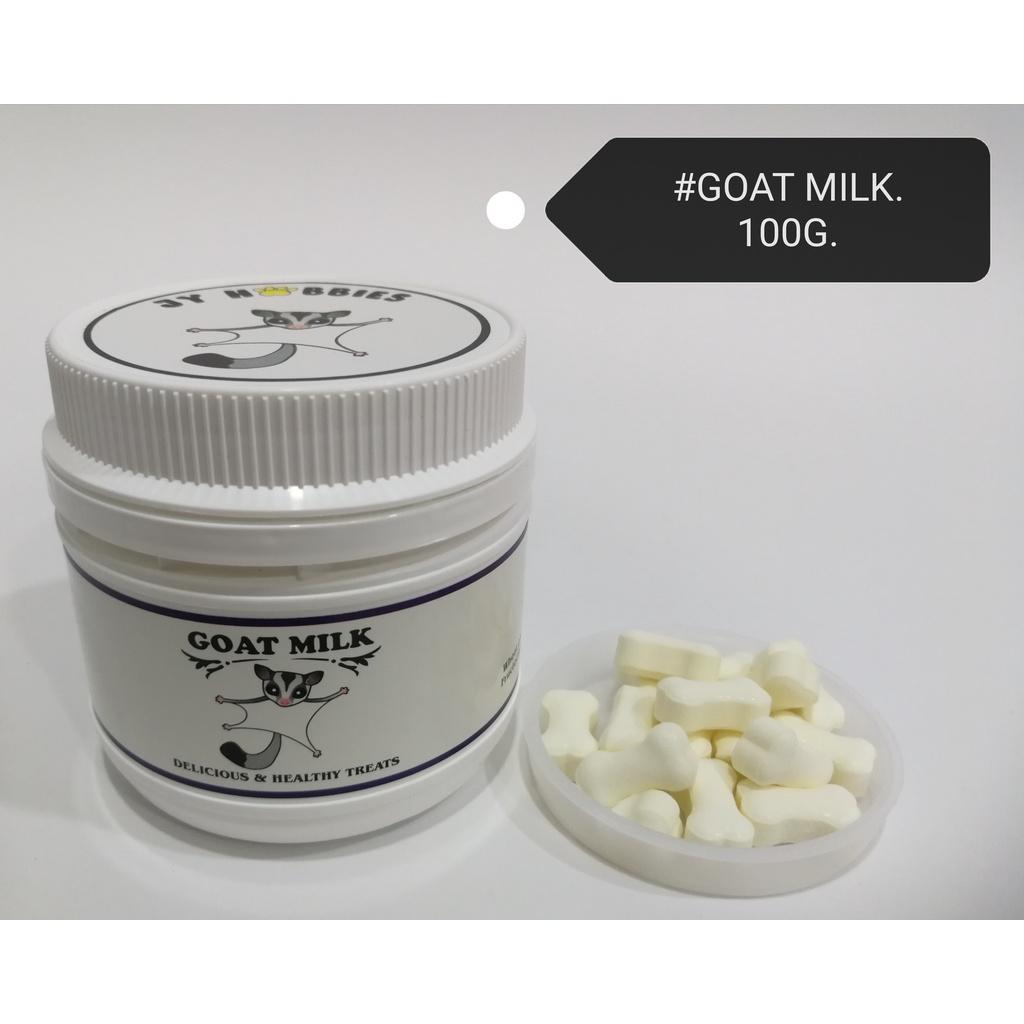 GF002 JY Hobbies Goat Milk 100gram Sugar Glider Food Treat Feed Snack Makanan