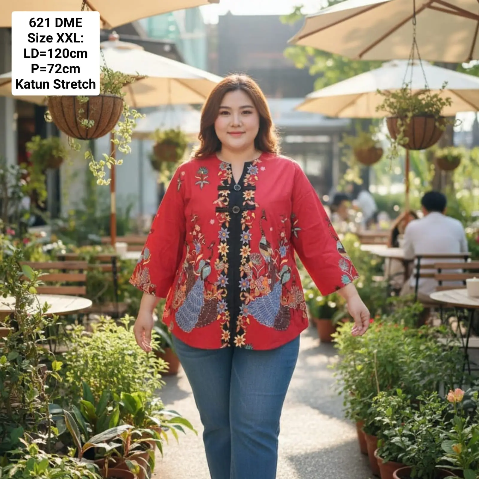 621 Merah bunga