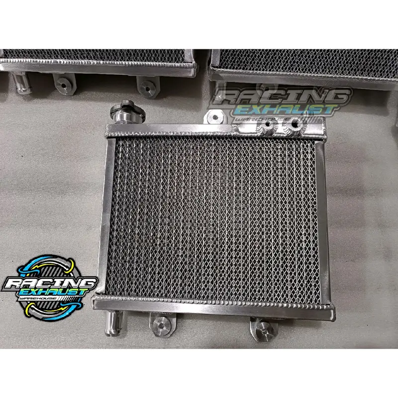 Radiator Alumunium Spac New Model ORIGINAL THAILAND Kotak Tebal Ada Pelindung Jaring Kisi kisi nya Kawasaki Ninja R RR SS Zx KR KRR New Old Victor ORI ASLI Thailand IMPORT Tebal 3