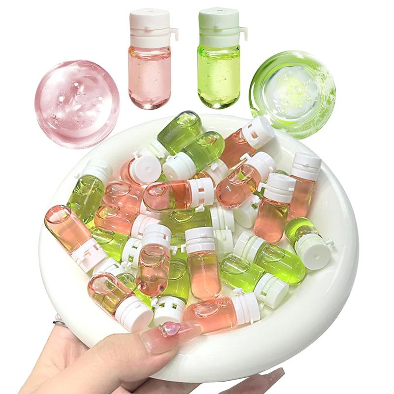 Dầu tẩy trang cho mặt, 40 chiếc, dầu tẩy trang dưỡng ẩm, tẩy lớp trang điểm, đóng gói riêng lẻ ở dạng mini, phù hợp cho du lịch và kiểm soát vệ sinh, 20 chiếc màu xanh lá, 20 chiếc màu hồng.