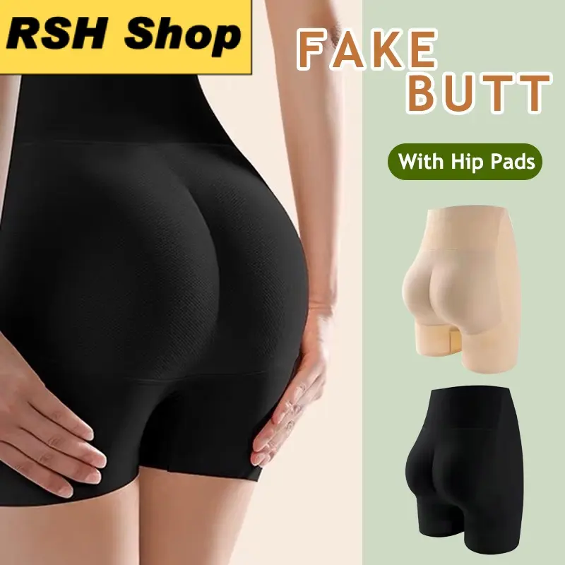 Women Shapewear High Waist Abdomen Control Panties Pants Breathable Invisible 5D Body Shaping Pants With Hip Pads Womenswear Lingerie Compression Comfort Sexy