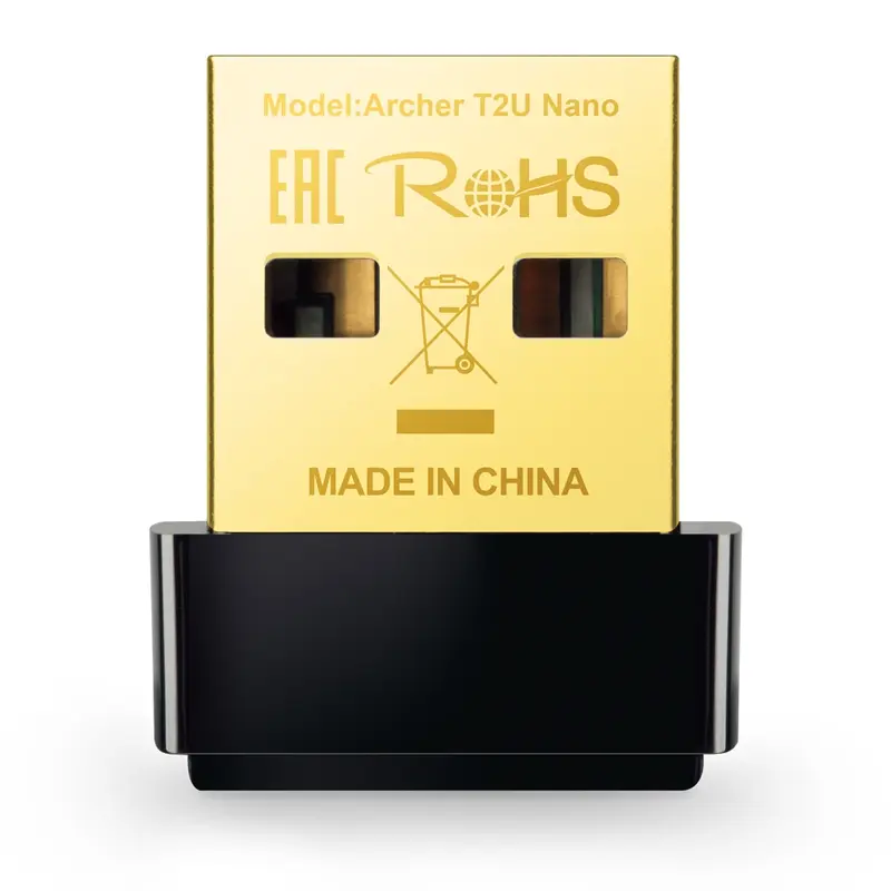 TP-Link Archer T2U Nano |  AC600 Dual Band | Nano Wireless USB Adapter | WiFi Dongle | Plug & Play 2