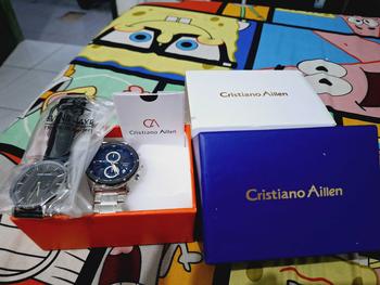 Product Review of CristianoAillenJamTanganPriaAnalog8895RantaiStainlessSteelChronographKacaSapphireWaterResistant3ATMWatchesWaterproof from P**i P**m 0