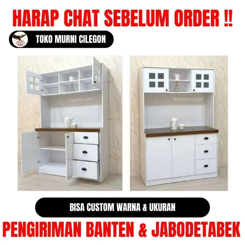 Lemari Dapur 3 Pintu Aries (free ongkir cilegon serang)