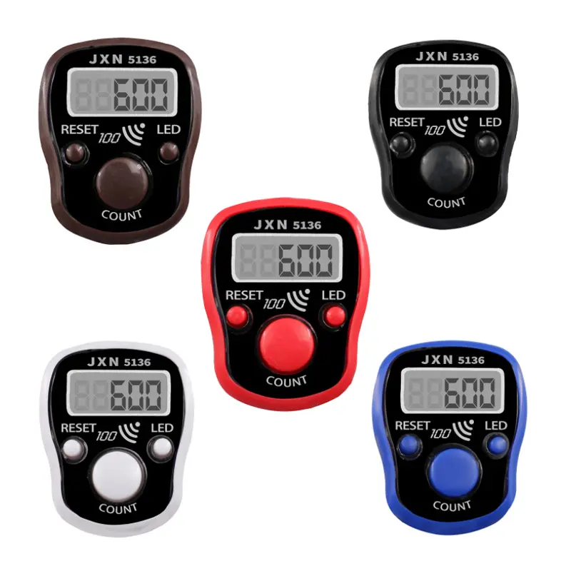 Digital Tasbih LED Display Beep Sound Hand Tally Finger Counter Gift Tasbih Digital Yaasin Doorgift Door Gift Sembahyang