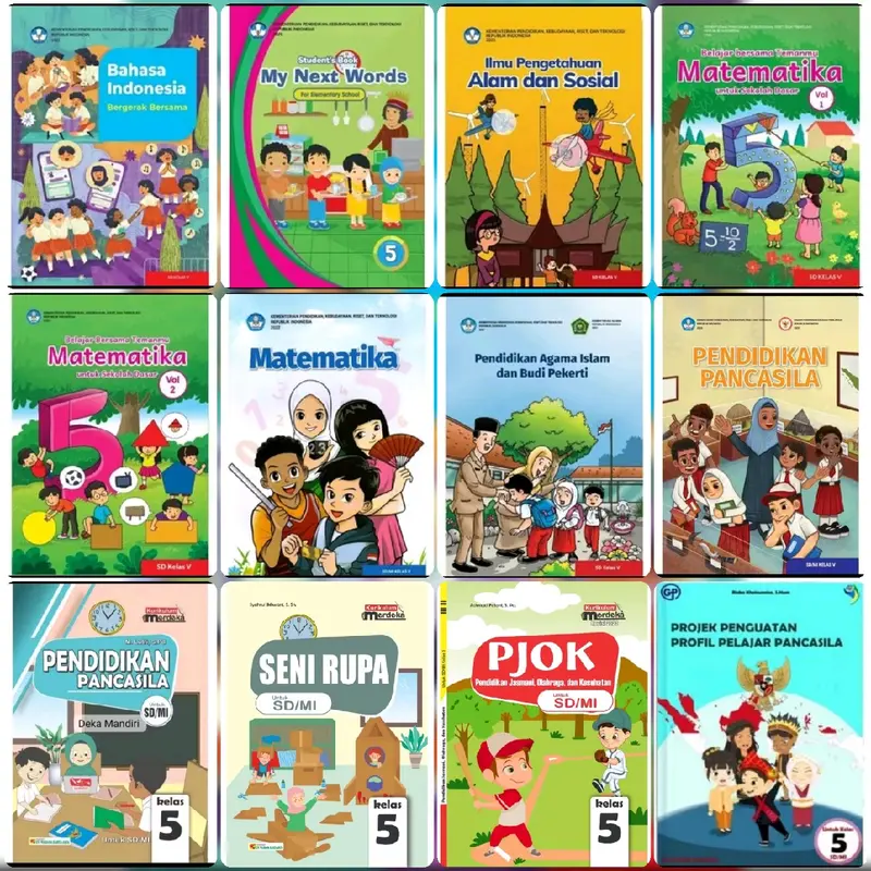 Pelajaran Kurikulum Penggerak/Merdeka Kelas 5 SD (Kumer) 0
