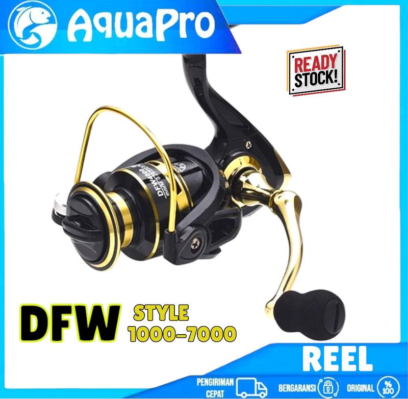 AquaPro - Reel Pancing DFW1000 - 7000 10KG Max Drag 5.2:1 Alat Gulungan Metal Reel Pancing Ikan Fishing Reel Pancing Laut 0