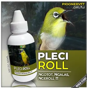 Vitamin Burung Pleci PLECI ROLL Vitamin Penggacor Burung Kicau Pleci