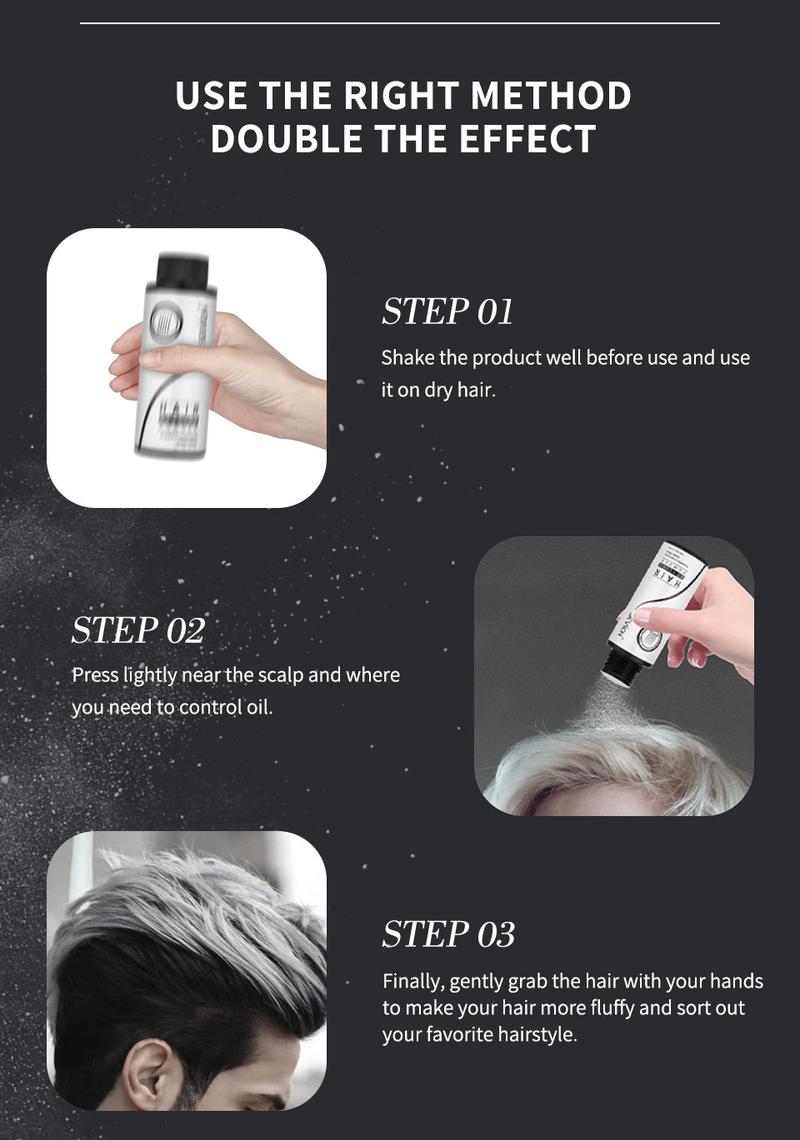 Product Introduction of SEVICH Setting Fluffy Anti Sweat Styling Hair Powder 20g 8