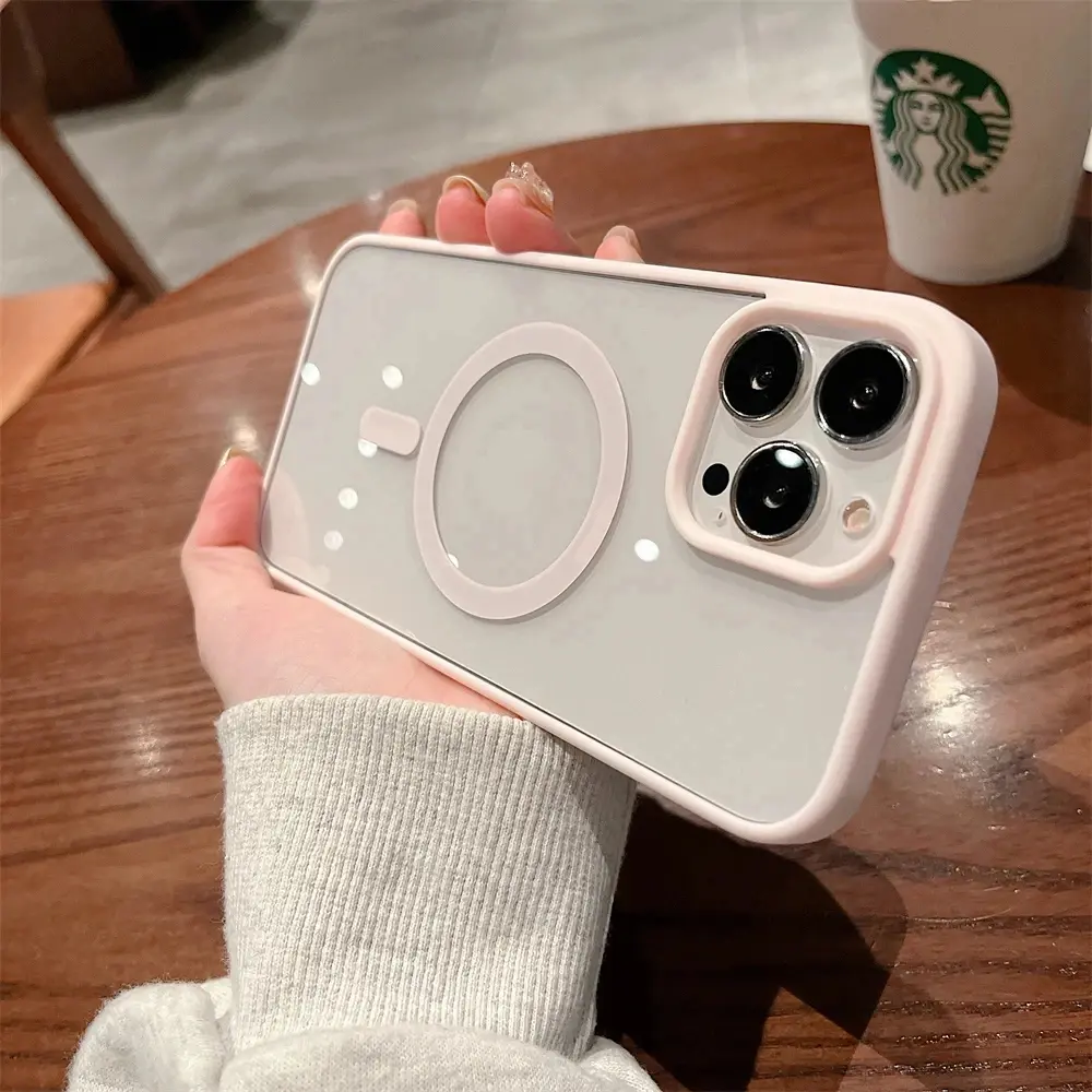Original Ultra Clear Magsafe Case Protection For iPhone 11 13 12 14 15 Pro Max Plus Luxury Magnetic Wireless Charge Shockproof Soft Bumper Handheld Smartphone Devices Protective Casing Cover Accessories