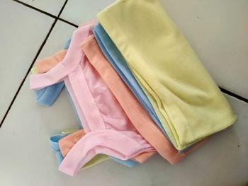 Product Review of 12 Kaos Anak Bayi Vio Vio Singlet Perempuan from e**1 0