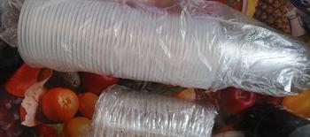 Product Review of [50pcs / 100pcs] Plastic PP Y Cup with Lids SET! (8oz, 12oz, 16oz, 22oz) 95mm for Milktea Plastic Cups from M**t 1
