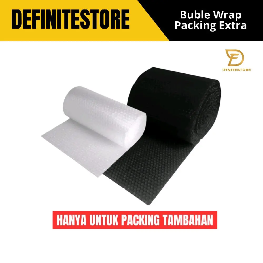 Bubble Wrap Tambahan Packing Extra Aman Kardus Pelindung Lebih Aman Saat Pengiriman Pesan Dengan Produk Lainnya