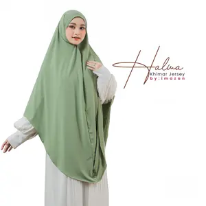 Imazan ~ Halwa Series Khimar Syar'i Jumbo Jersey Premium/ Korea Khimar Syar'i Praktis Khimar Nyaman Model Terbaru Instan Panjang