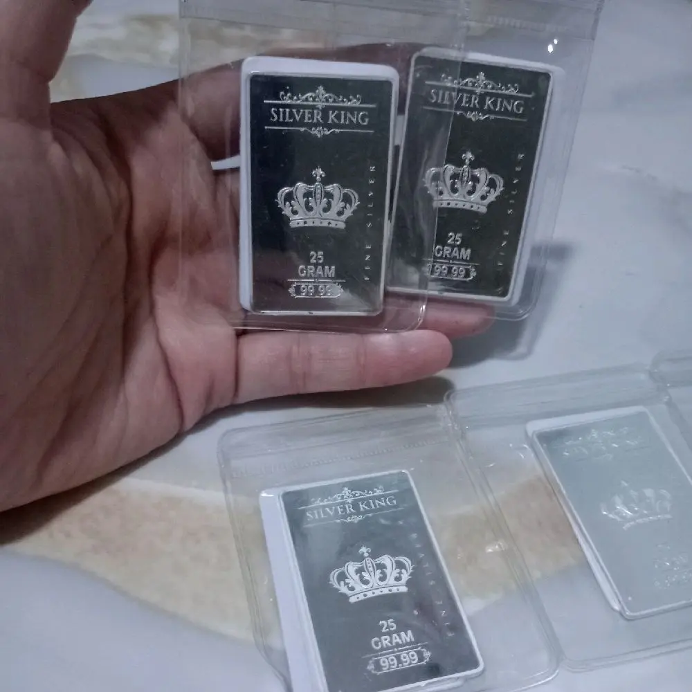 Perak Batangan 25 gr Silver king