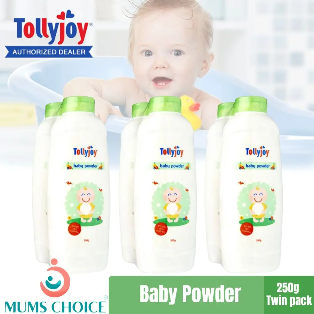 【Exp 9/ 2024】Tollyjoy Baby Powder - Twin Pack (250g / Pack)
