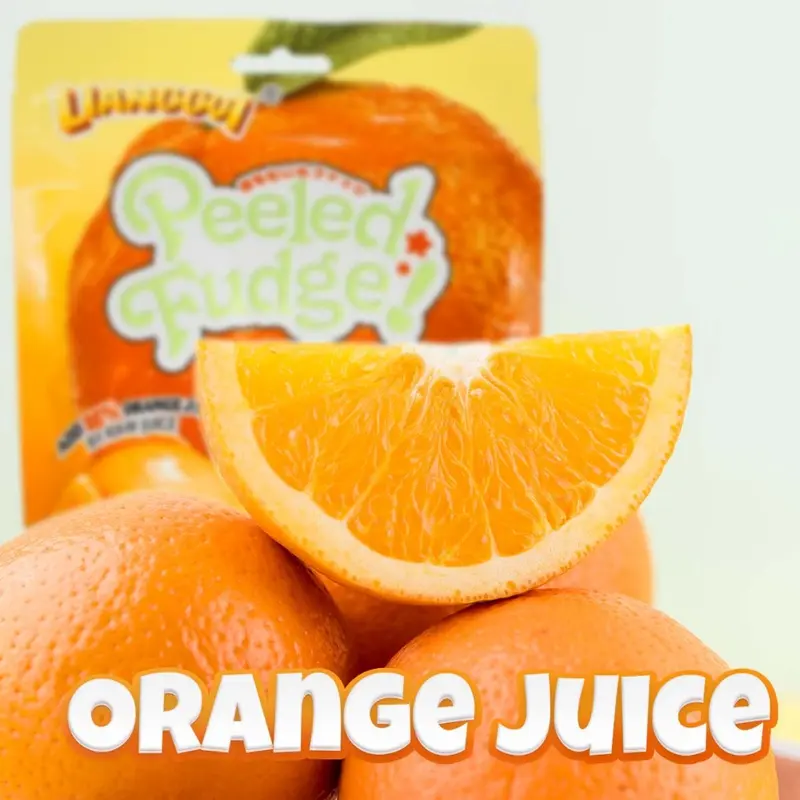 HALAL [Sweetsalty.id] Lianggui Orange Peeled Gummy 108gr | Permen Jeruk | Peel Fudge Fruit | Permen Buah | Permen Jelly | Snack Halal Jeli Candy Food Cemilan Makanan Apel 2