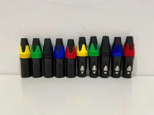 Jack XLR 3 Pin Male Cowo / Soket Kunci Cover Female Cewe Socket Original 3 Pin