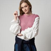 Gambar Monellina 601158 Blouse Oversize Wanita Lengan Panjang Puff dari Monellina Fashion Kota Administrasi Jakarta Barat 3 Tokopedia