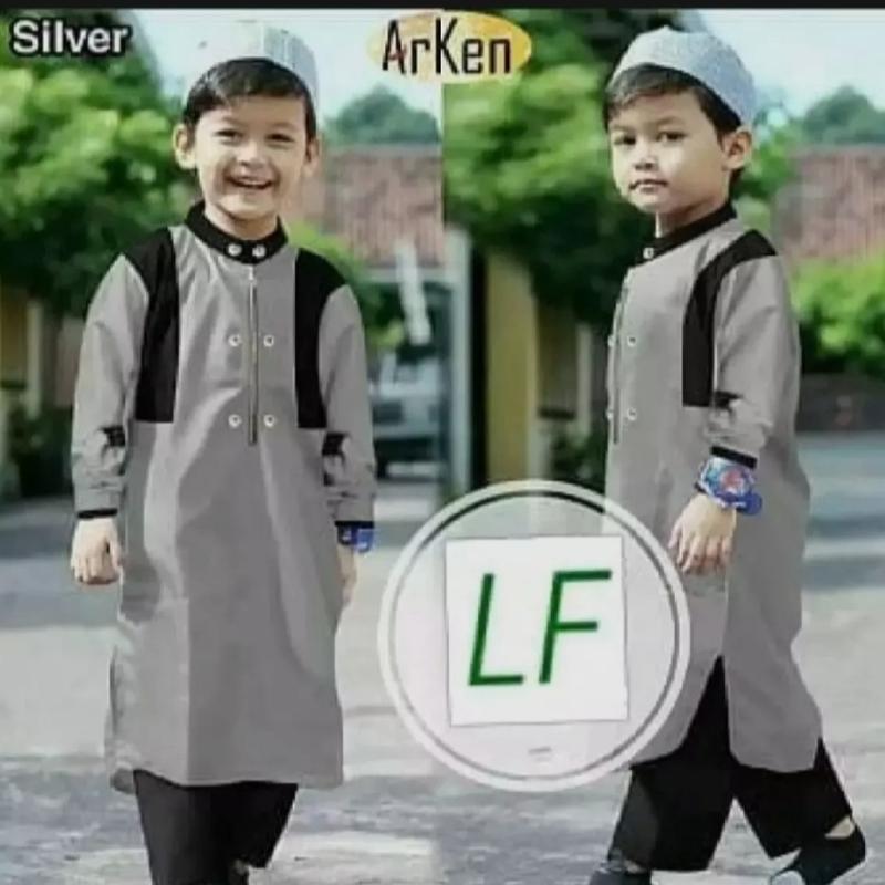 Setelan KOKO anak plus peci 0-12 thn // Setelan koko Pakistan anak // koko arken anak // koko anak terbaru // gamis koko anak 2