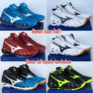 sepatu volly mizuno Wave Tornado x2/sepatu olahraga voli pria/sepatu badminton pria/sepatu pria