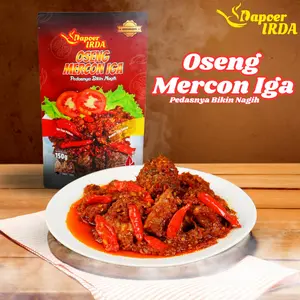 Dapoer Irda Oseng Mercon Iga Sapi raedy to eat